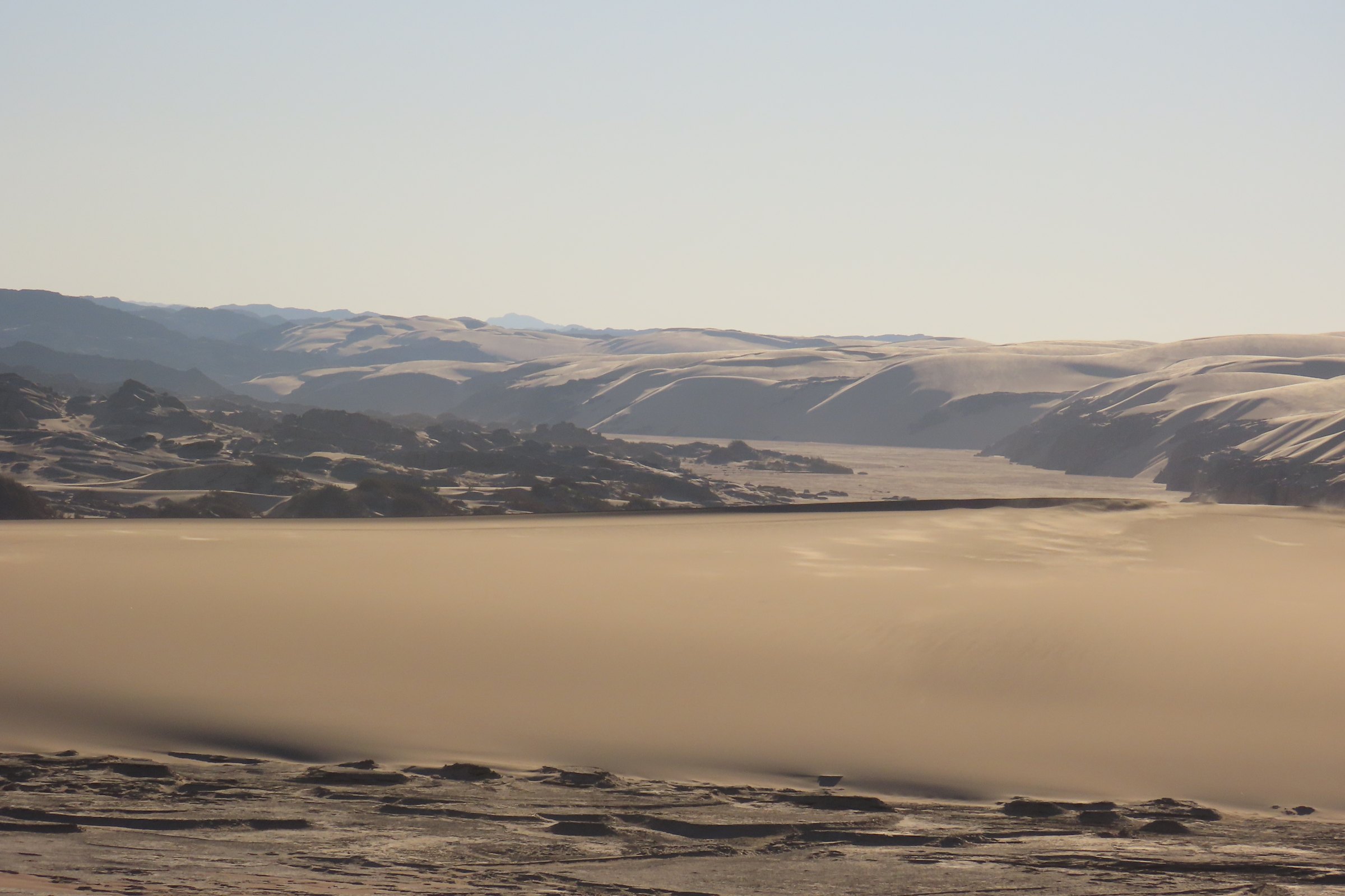 Vast dune fields of the Skeleton Coast